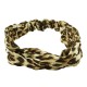 Hårband med leopardmönster