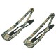 Hårclips tartanrutor 2-/4-pack