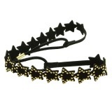 Hårband stjärnor med nitar