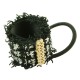 Hair cuffs svarta fransar