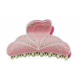 Hårklämmor tulpan med strass