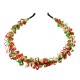 Diadem fransigt tyg