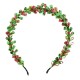 Diadem fransigt tyg