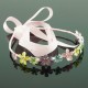 Diademband glittriga blommor