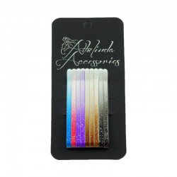 Hårnålar glitter 9-pack