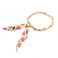 Bandana kedja grafiska blommor