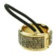Hair cuff metall facetterade stenar