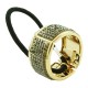 Hair cuff metall facetterade stenar