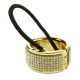 Hair cuff metall facetterade stenar