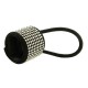 Hair cuff silvriga nitar