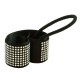 Hair cuff silvriga nitar