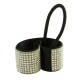 Hair cuff silvriga nitar