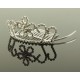 Tiara med strass