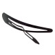 Hårclips triangelformade helsvarta 5-/10-/15-pack