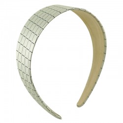 Diadem med quiltrutor