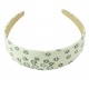 Diadem med blommönster