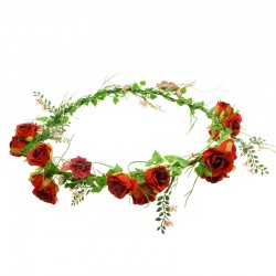 Hårkrans små rosor