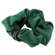 Scrunchie enfärgad med träring