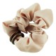 Scrunchie enfärgad med träring