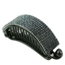 Bananklämma strass till hästsvans Large