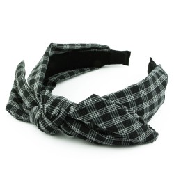 Diadem hundtandsrutor med rosett