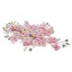 Hårdekoration körsbärsblommor med strass