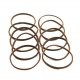 Hårsnoddar tunn nylon 5-pack