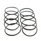 Hårsnoddar tunn nylon 5-pack
